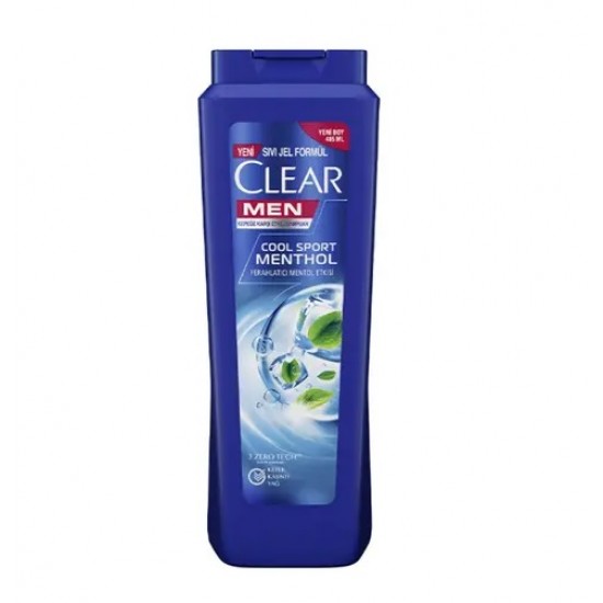 شامپو سر مردانه کلیر Clear Cool Sport Menthol ضد شوره 350 میل