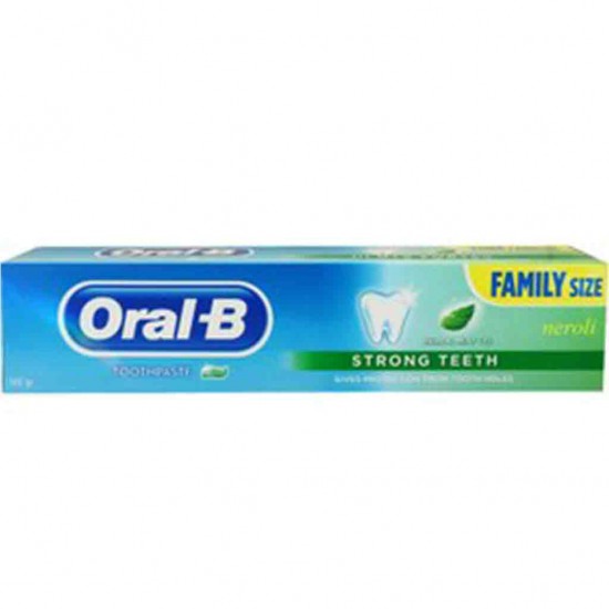 خمیردندان ایتالیایی اورال بی Oral-B Strong Teeth ضد پوسیدگی 130 میل