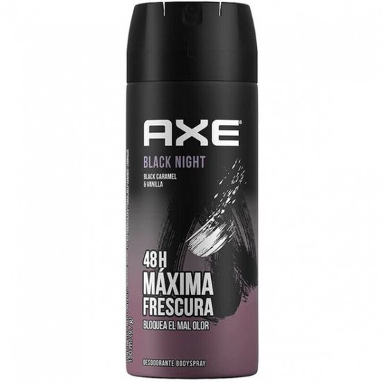 اسپری بدن آکس Axe مدل Black Night حجم 150 میل