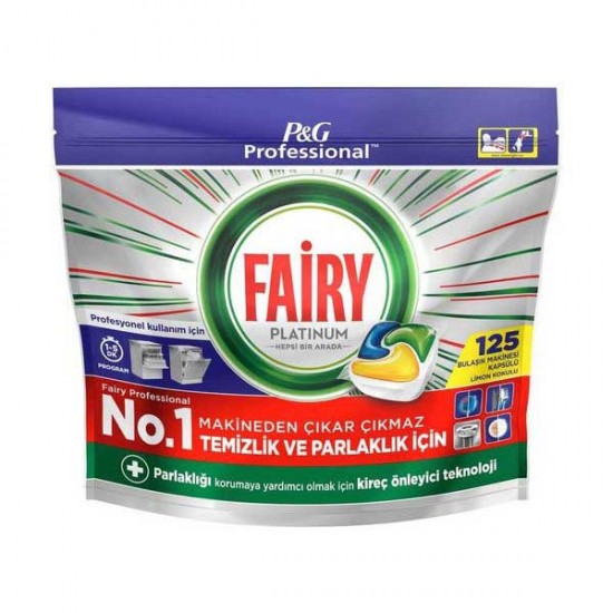 قرص ظرفشویی فیری پلاتینوم fairy platinum تعداد 125 عددی